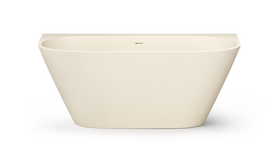 Seinaäärne kivivann PAA DECO WALL 166×81 cm, matt Silkstone 5 Badkar mot vägg PAA DECO WALL 166x81 cm, Silkstone – 5