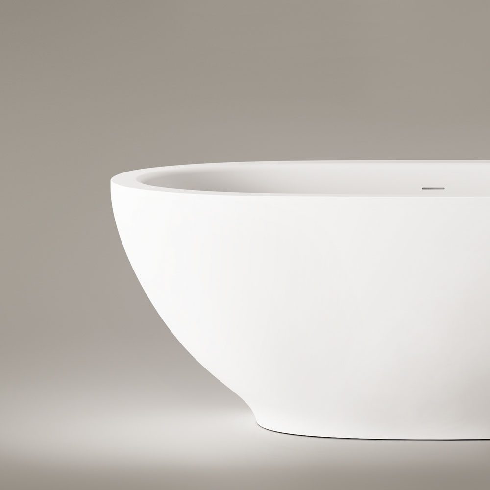 Fristående badkar PAA DOLCE 180x90 cm, Silkstone – 4