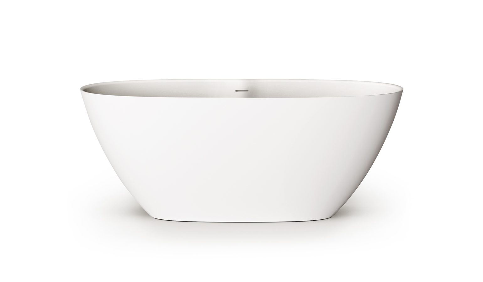 Fristående badkar PAA PERLA 160 160x75 cm, Silkstone