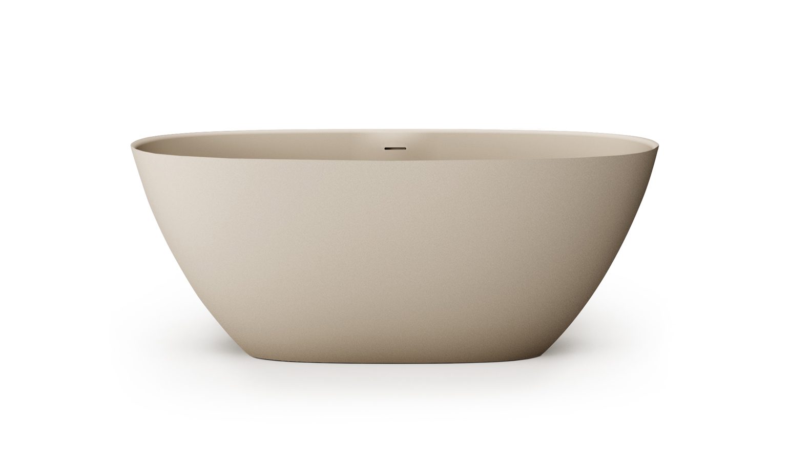 Fristående badkar PAA PERLA 160 160x75 cm, Silkstone – 4