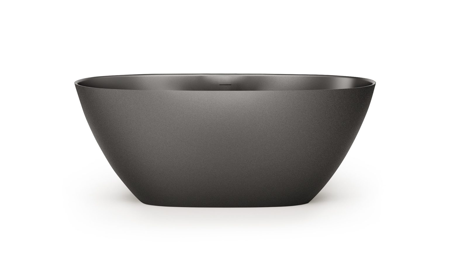 Fristående badkar PAA PERLA 160 160x75 cm, svart Graphite