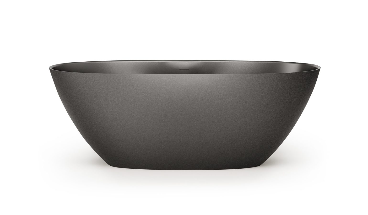 Fristående badkar PAA PERLA 175 175x76 cm, svart Graphite