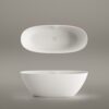 Fristående badkar PAA PERLA 175 175x76 cm, Silkstone – 7