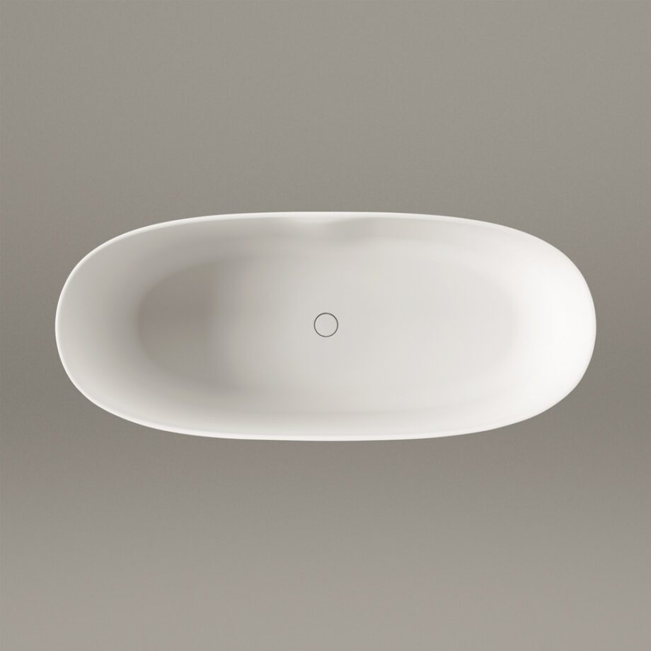 Fristående badkar PAA PERLA 175 175x76 cm, Silkstone – 8