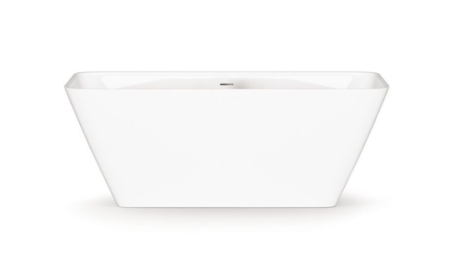 Eraldiseisev kivivann PAA QUADRO 159×70 cm, läikiv kivimass Fristående badkar PAA QUADRO 159x70 cm, gjutmarmor