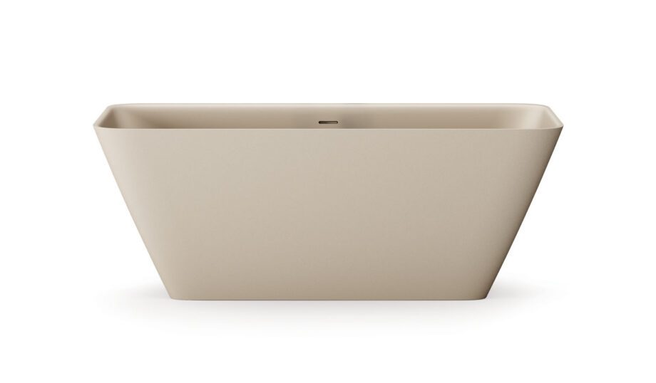 Eraldiseisev kivivann PAA QUADRO 159×70 cm, matt Silkstone 7 Fristående badkar PAA QUADRO 159x70 cm, Silkstone – 7