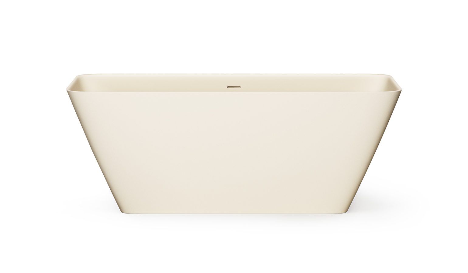 Fristående badkar PAA QUADRO 159x70 cm, Silkstone – 8