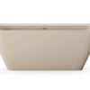 Badkar mot vägg PAA QUADRO WALL 160,5x76 cm, Silkstone – 4