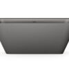 Must seinaäärne kivivann PAA QUADRO WALL 160,5×76 cm, Graphite, matt Badkar mot vägg PAA QUADRO WALL 160,5x76 cm, svart Graphite