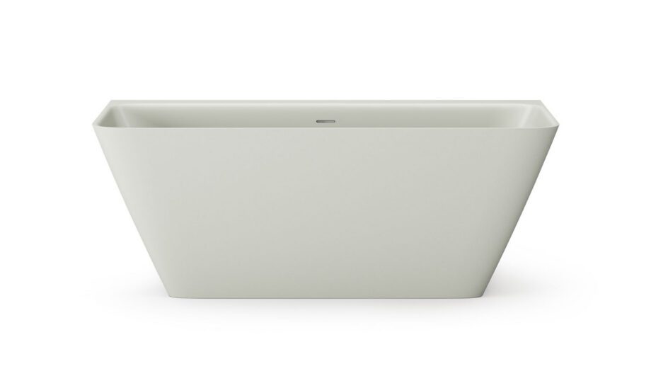 Badkar mot vägg PAA QUADRO WALL 160,5x76 cm, gjutmarmor – 3