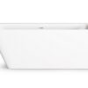 Hörnbadkar PAA QUADRO CORNER A 160x75 cm, vänster, Silkstone