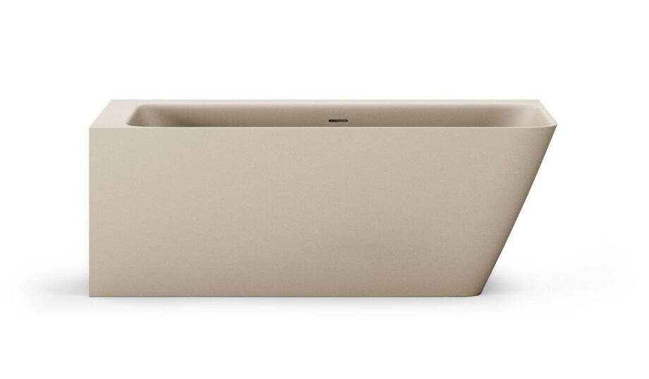 Nurgavann PAA QUADRO CORNER D 160×75 cm, parempoolne, matt Silkstone 4 Hörnbadkar PAA QUADRO CORNER D 160x75 cm, höger, Silkstone – 4