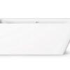 Nurgavann PAA QUADRO CORNER D 160×75 cm, parempoolne, matt Silkstone Hörnbadkar PAA QUADRO CORNER D 160x75 cm, höger, Silkstone