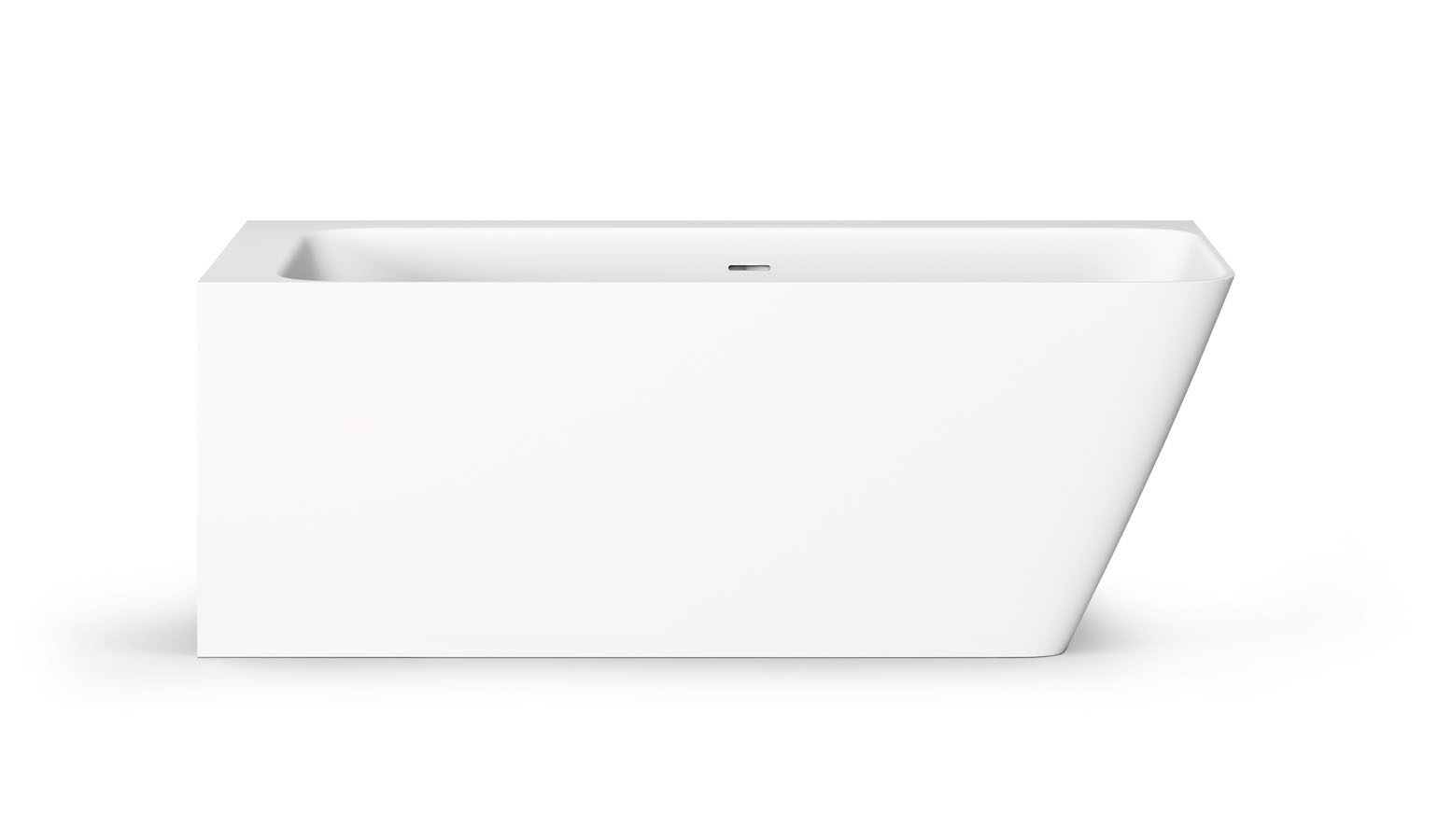 Hörnbadkar PAA QUADRO CORNER D 160x75 cm, höger, Silkstone