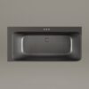 Must nurgavann PAA QUADRO CORNER D 160×75 cm, parempoolne, Graphite, matt 3 Hörnbadkar PAA QUADRO CORNER D 160x75 cm, höger, Graphite – 3