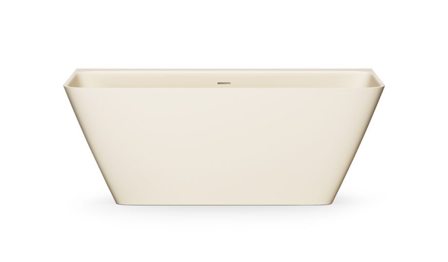 Badkar mot vägg PAA QUADRO WALL 160,5x76 cm, Silkstone – 5