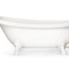 Badkar på tassar PAA VICTORIA 170x83 cm, Silkstone