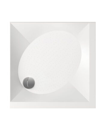 Duschkar PAA ART KV 80, 80x80 cm, gjutmarmor