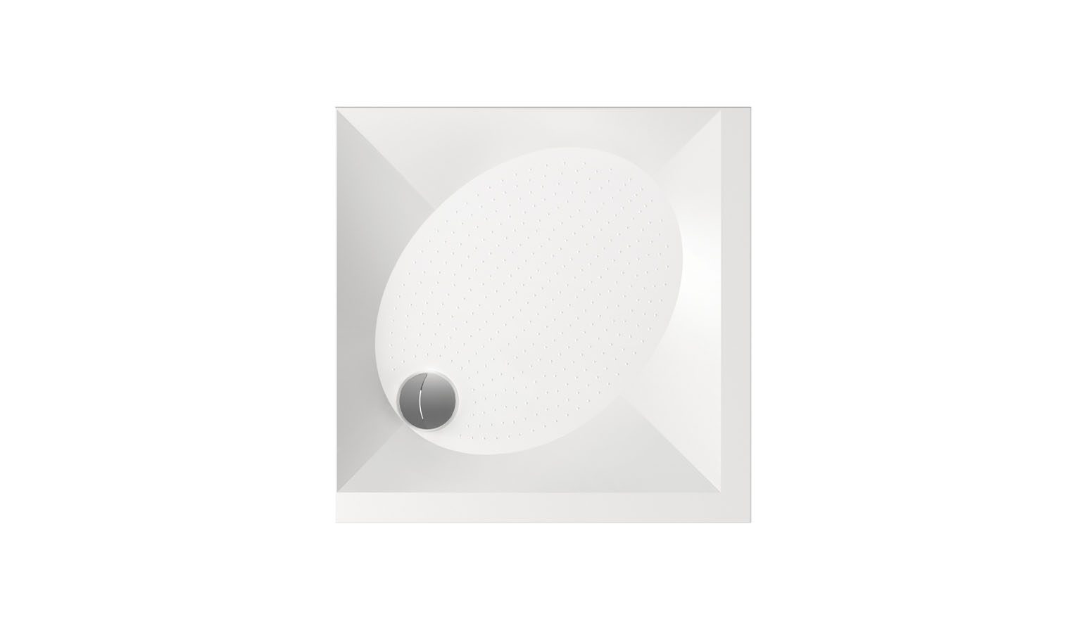 Duschkar PAA ART KV 80, 80x80 cm, gjutmarmor