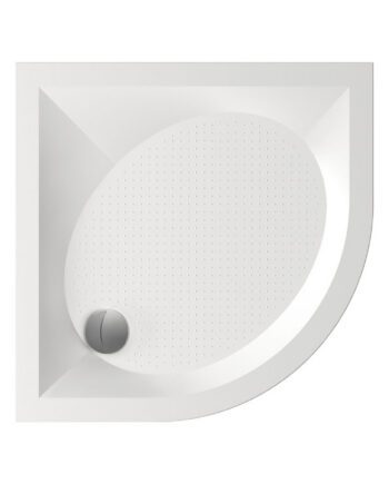 Kvartsrunt duschkar PAA ART RO 90 R550 4W, 90x90 cm