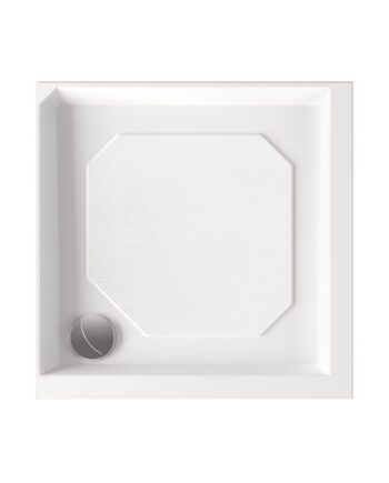 Duschkar PAA CLASSIC KV 80, 80x80 cm, gjutmarmor