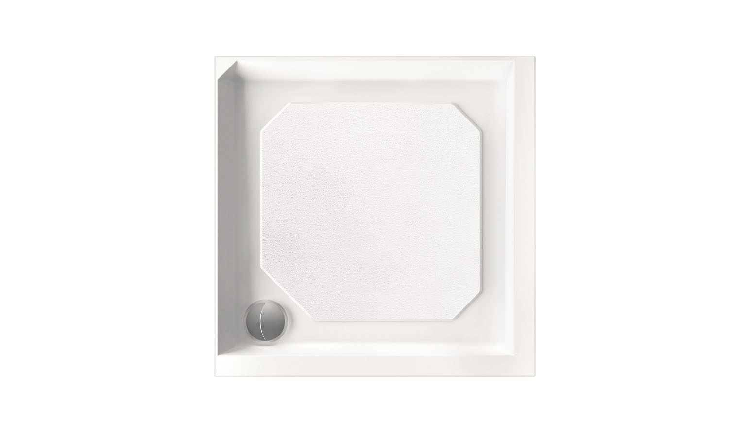 Duschkar PAA CLASSIC KV 90, 90x90 cm, gjutmarmor