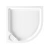 Ümar dušialus PAA CLASSIC NEW RO 90 R550, 90×90 cm, kivimass Kvartsrunt duschkar PAA CLASSIC NEW RO 90 R550, 90x90 cm
