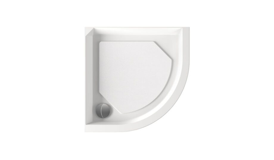 Ümar dušialus PAA CLASSIC RO 80 R550, 80×80 cm, kivimass Kvartsrunt duschkar PAA CLASSIC RO 80 R550, 80x80 cm