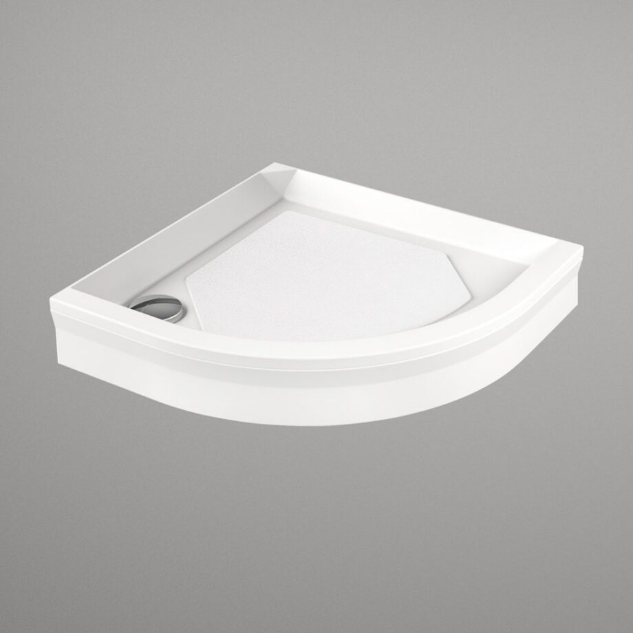 Ümar dušialus PAA CLASSIC RO 80 R550, 80×80 cm, kivimass 2 Kvartsrunt duschkar PAA CLASSIC RO 80 R550, 80x80 cm – 2