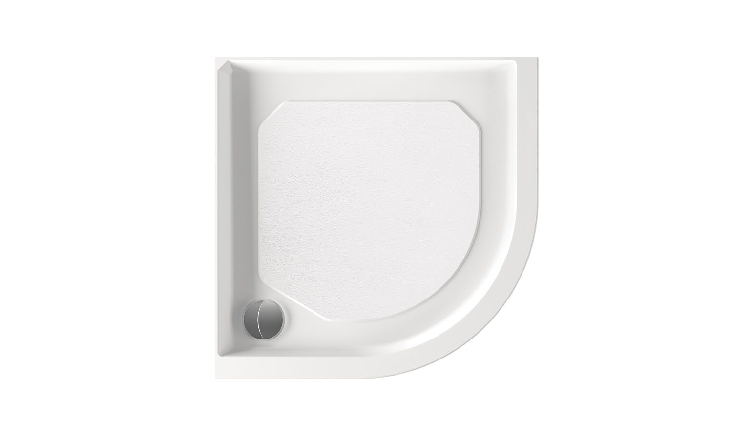 Kvartsrunt duschkar PAA CLASSIC RO 90 R500, 90x90 cm