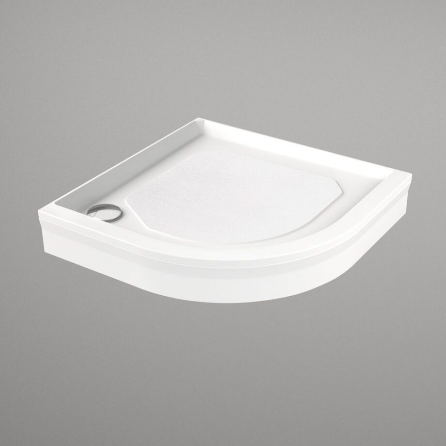 Ümar dušialus PAA CLASSIC RO 90 R500, 90×90 cm, kivimass 2 Kvartsrunt duschkar PAA CLASSIC RO 90 R500, 90x90 cm – 2