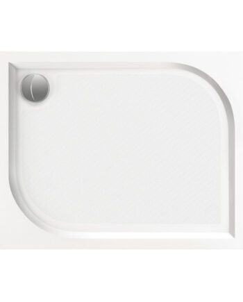Duschkar PAA LARGO 80x100 cm, gjutmarmor