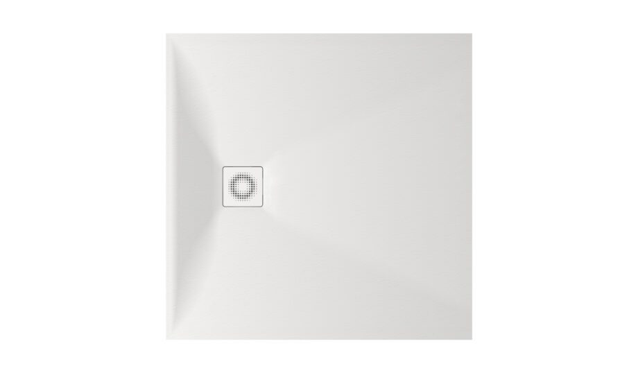 Duschkar PAA LETTERA KV 100, 100x100 cm, gjutmarmor