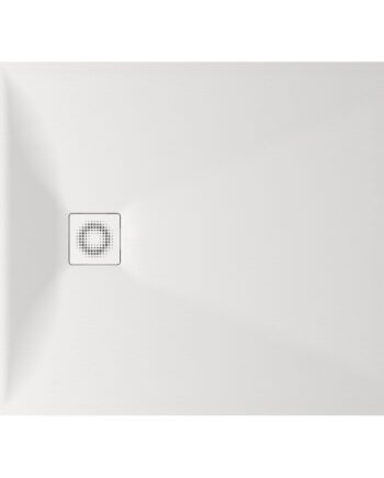 Duschkar PAA LETTERA 90x100 cm, gjutmarmor