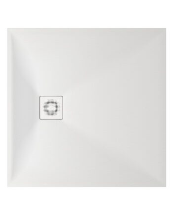 Duschkar PAA LETTERA KV 90, 90x90 cm, gjutmarmor