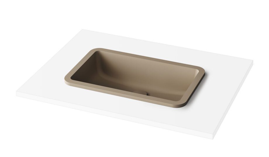 Uputatav valamu PAA OPUS IN 52×32 cm, Silkstone 5 Nedfällt handfat PAA OPUS IN 52x32 cm, Silkstone – 5