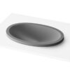 Uputatav valamu PAA OVO IN 55×37,2 cm, Silkstone 2 Nedfällt handfat PAA OVO IN 55x37,2 cm, Silkstone – 2