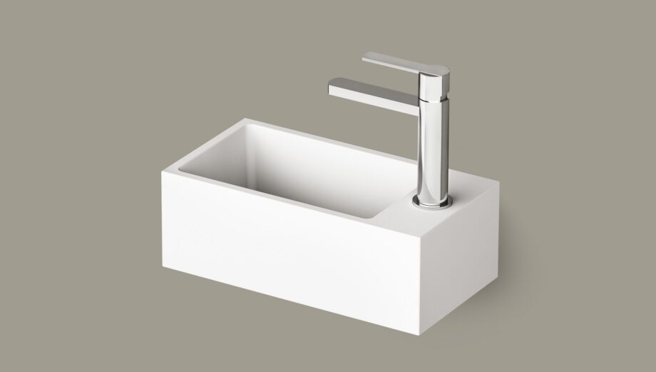 Litet tvättställ PAA MI A vänster 40x21 cm – 2