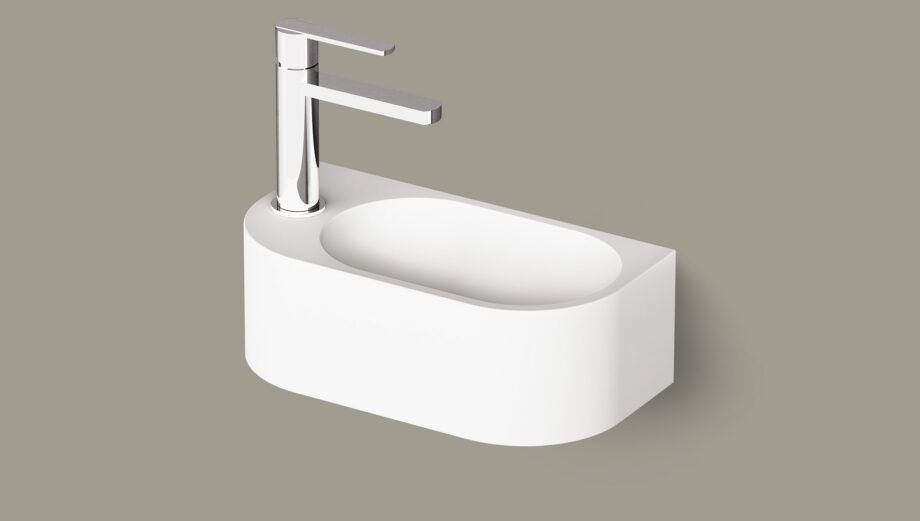 Litet tvättställ PAA RE D höger 40x21 cm – 2