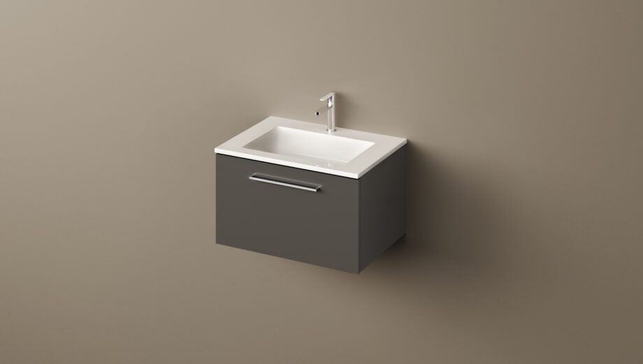 Mööblivalamu PAA LOTO 70, 70×49 cm, kivimass 3 Möbeltvättställ PAA LOTO 70, 70x49 cm, gjutmarmor – 3