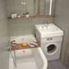 Valamu pesumasina kohale PAA CLARO GRANDE 60×75 cm, kivimass 2 Handfat över tvättmaskin PAA CLARO GRANDE 60x75 cm – 2