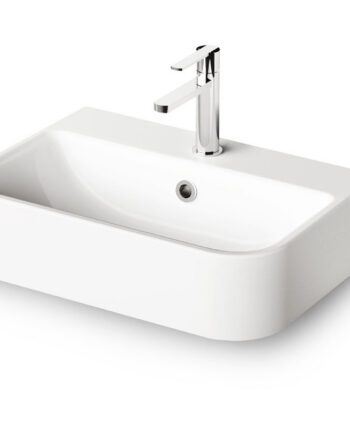 Vägghängt handfat PAA SAMBA 55, 54,5x37,5 cm, gjutmarmor