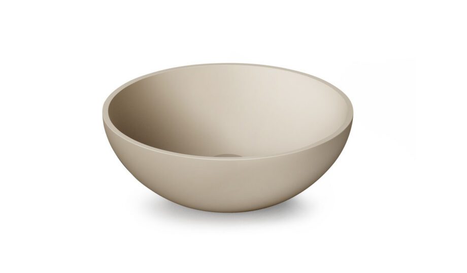 Valamu tööpinnale PAA ROUND ON Ø41 cm, Silkstone 5 Ovanpåliggande handfat PAA ROUND ON Ø41 cm, Silkstone – 5