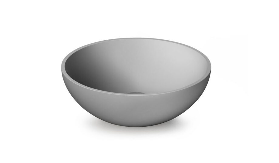 Valamu tööpinnale PAA ROUND ON Ø41 cm, Silkstone 4 Ovanpåliggande handfat PAA ROUND ON Ø41 cm, Silkstone – 4
