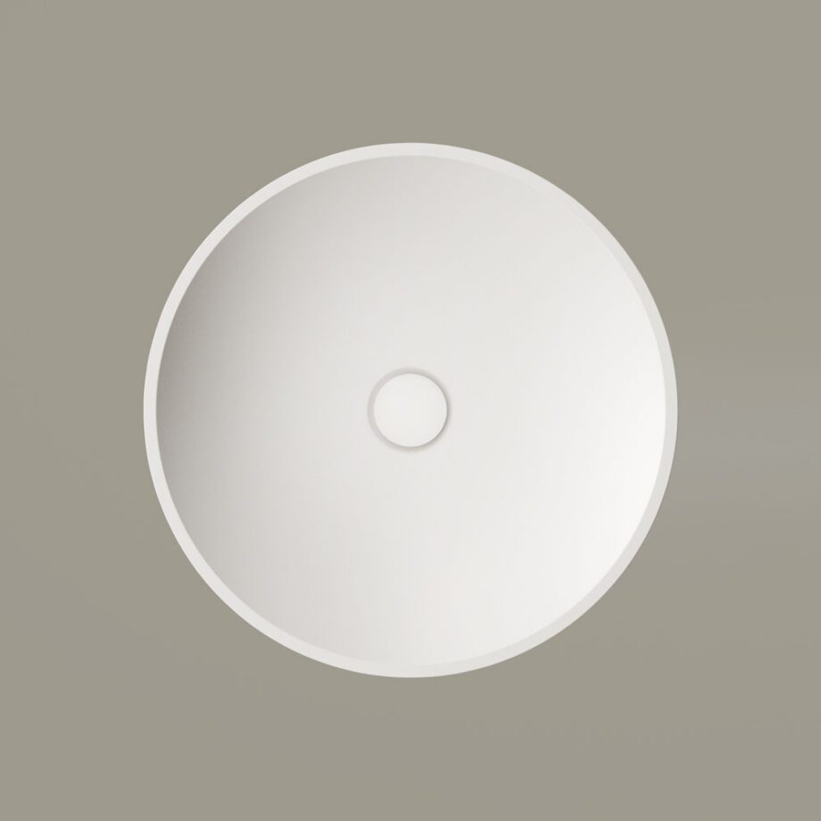 Valamu tööpinnale PAA ROUND ON Ø41 cm, Silkstone 2 Ovanpåliggande handfat PAA ROUND ON Ø41 cm, Silkstone – 2