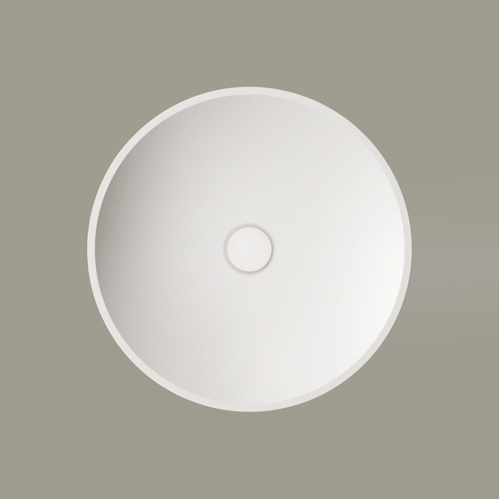 Ovanpåliggande handfat PAA ROUND ON Ø41 cm, Silkstone – 2