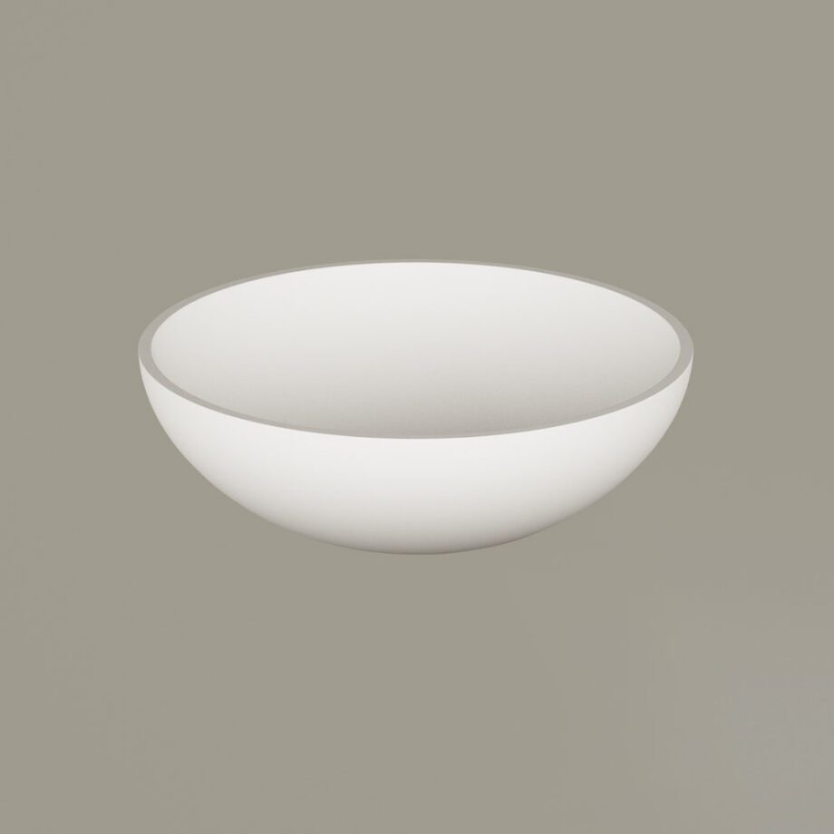 Valamu tööpinnale PAA ROUND ON Ø41 cm, Silkstone 3 Ovanpåliggande handfat PAA ROUND ON Ø41 cm, Silkstone – 3