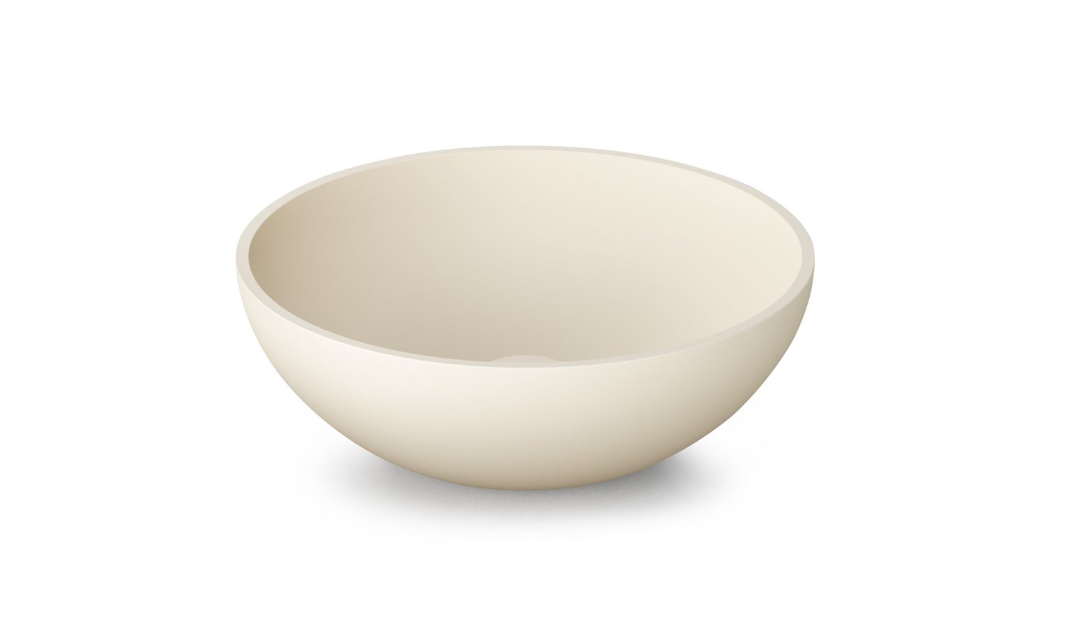 Ovanpåliggande handfat PAA ROUND ON Ø41 cm, Silkstone – 6