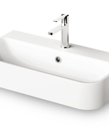 Vägghängt handfat PAA SAMBA 70, 69,5x37,5 cm, gjutmarmor