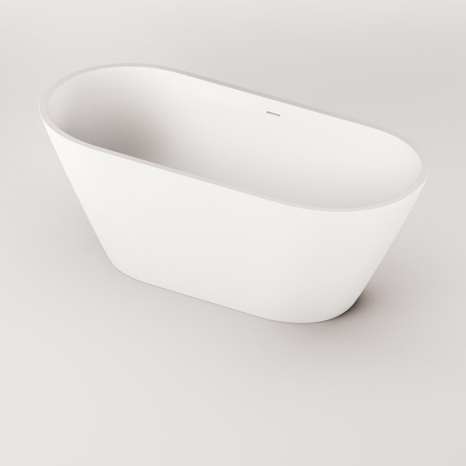 Eraldiseisev kivivann PAA DECO NUDO 166×72,5 cm, matt Silkstone 9 Fristående badkar PAA DECO NUDO 166x72,5 cm, svart Graphite – 6